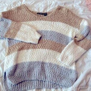 Multi Colored Striped Sweater